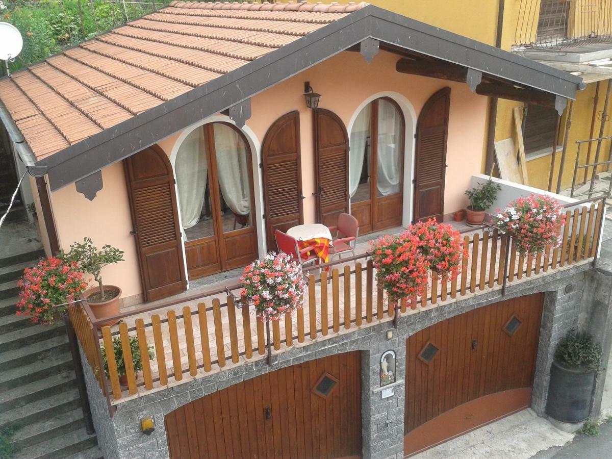 Chalet Con Piscina Garzeno Экстерьер фото