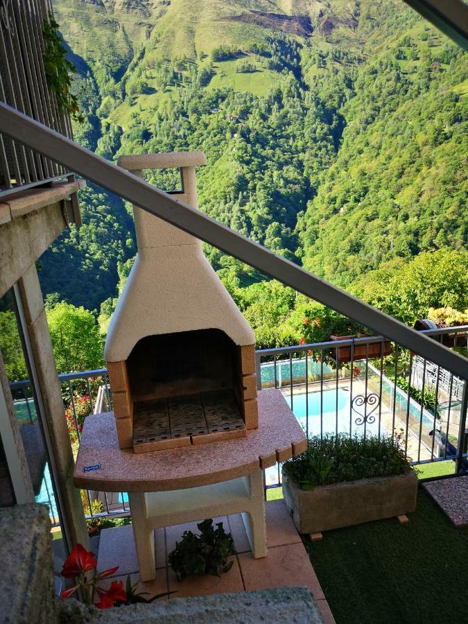 Chalet Con Piscina Garzeno Экстерьер фото