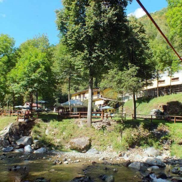 Chalet Con Piscina Garzeno Экстерьер фото