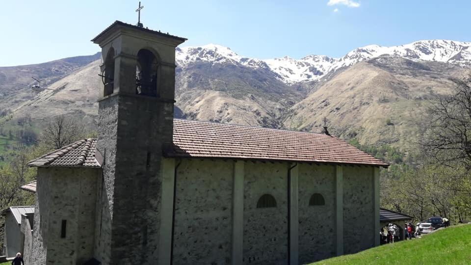 Chalet Con Piscina Garzeno Экстерьер фото